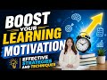 Boost Your Learning Motivation (3 Minutes)