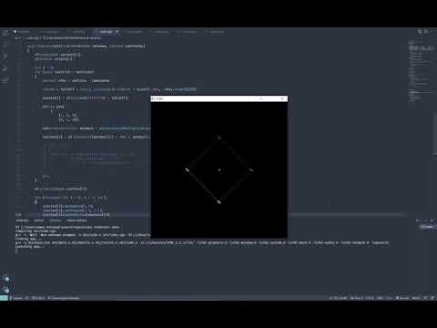 [C++ SFML] Spinning Cube - YouTube