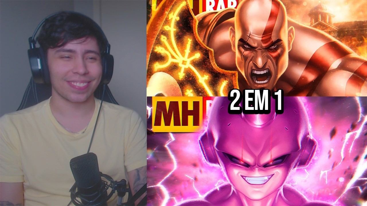 React MHRAP - Tipo KID BOO 😈 & MHRAP - Tipo KRATOS 🔥 (God of War)