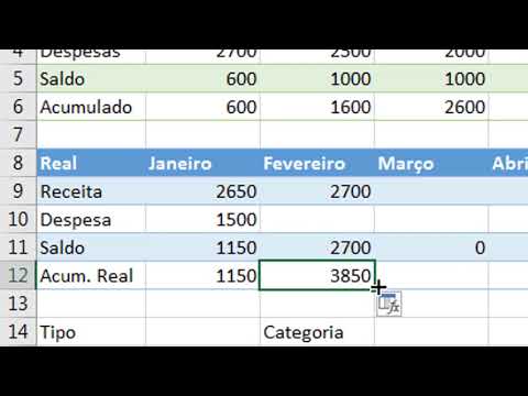 Planilha de Orçamento Doméstico 2019 Com Dashboard - Parte 1 de 2