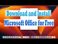 How to install microsoft 365 on mac for free  get genuine word excel and powerpoint for free