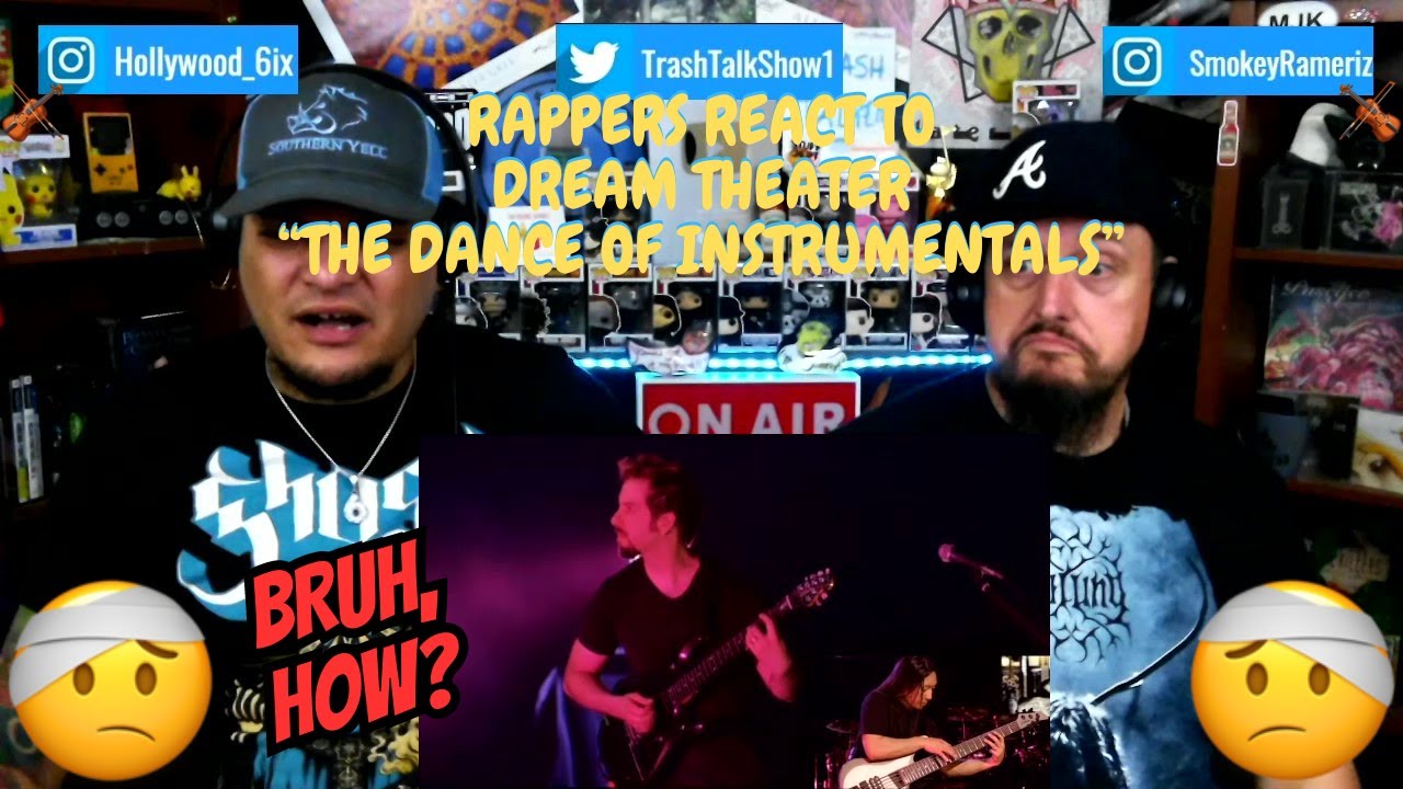 Rappers React To Dream Theater "John Petrucci The Dance Of Instrumentals"!!!