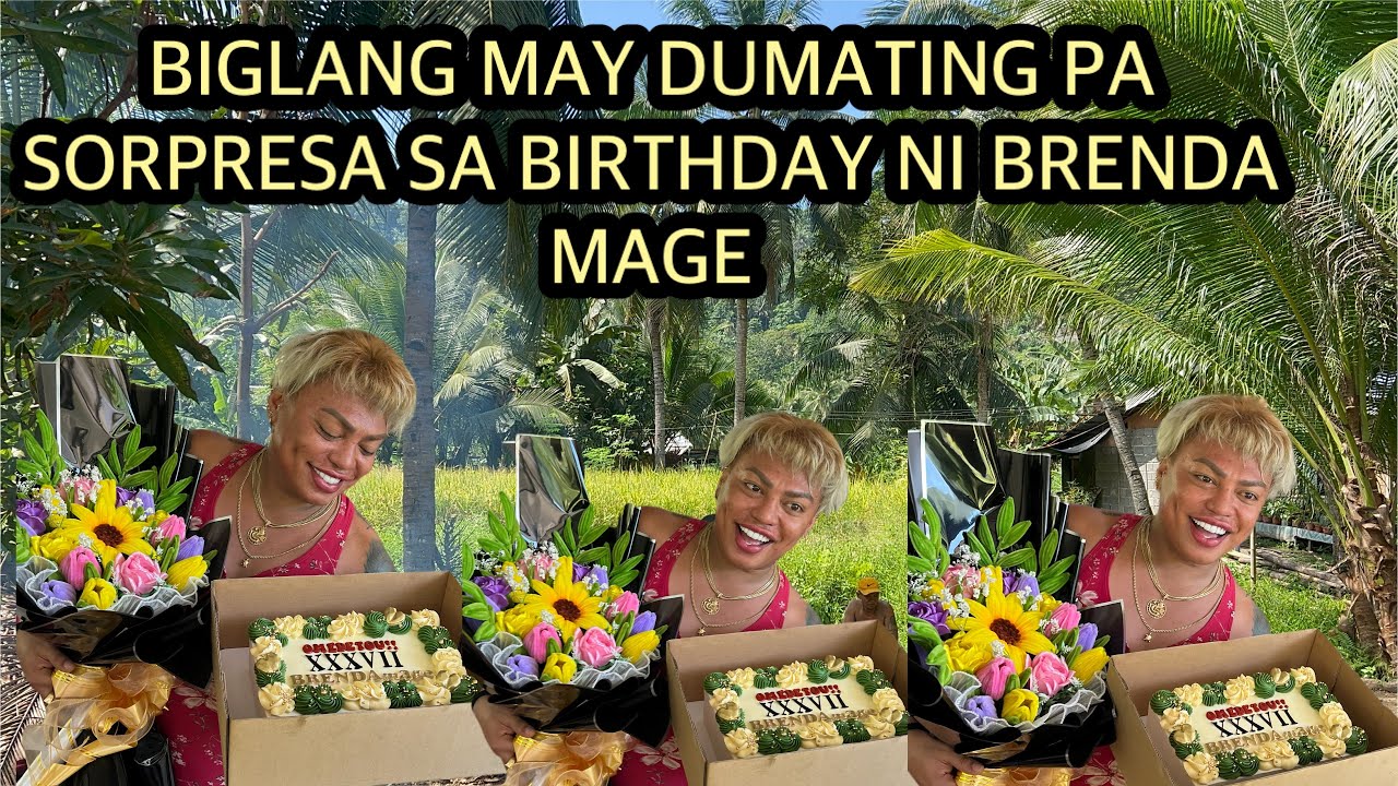 BIGLA SILANG DUMATING ,SORPRESA SA BIRTHDAY NI @BrendaMageOfficial | GRABEH ANG KAGANAPAN