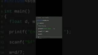#70 | Learn C Language Online | Programming Exercise71 #shorts #coding