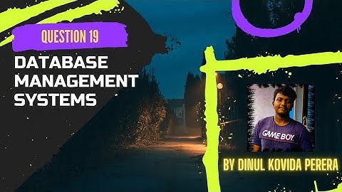 DBMS Question Session Task No 19 | 1st Year | Semester 01 | Java Institute | Dinul Kovida Perera