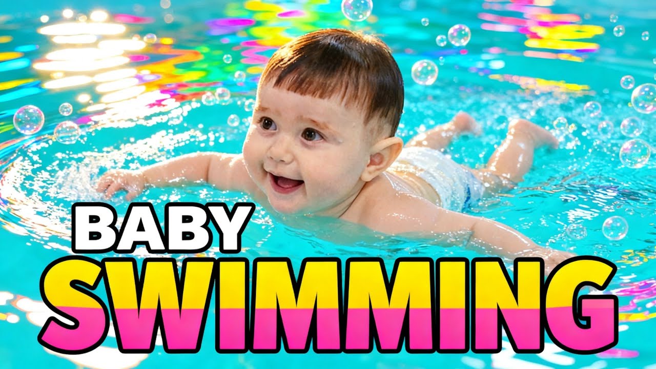 Baby's First Swimming Pool - YouTube
