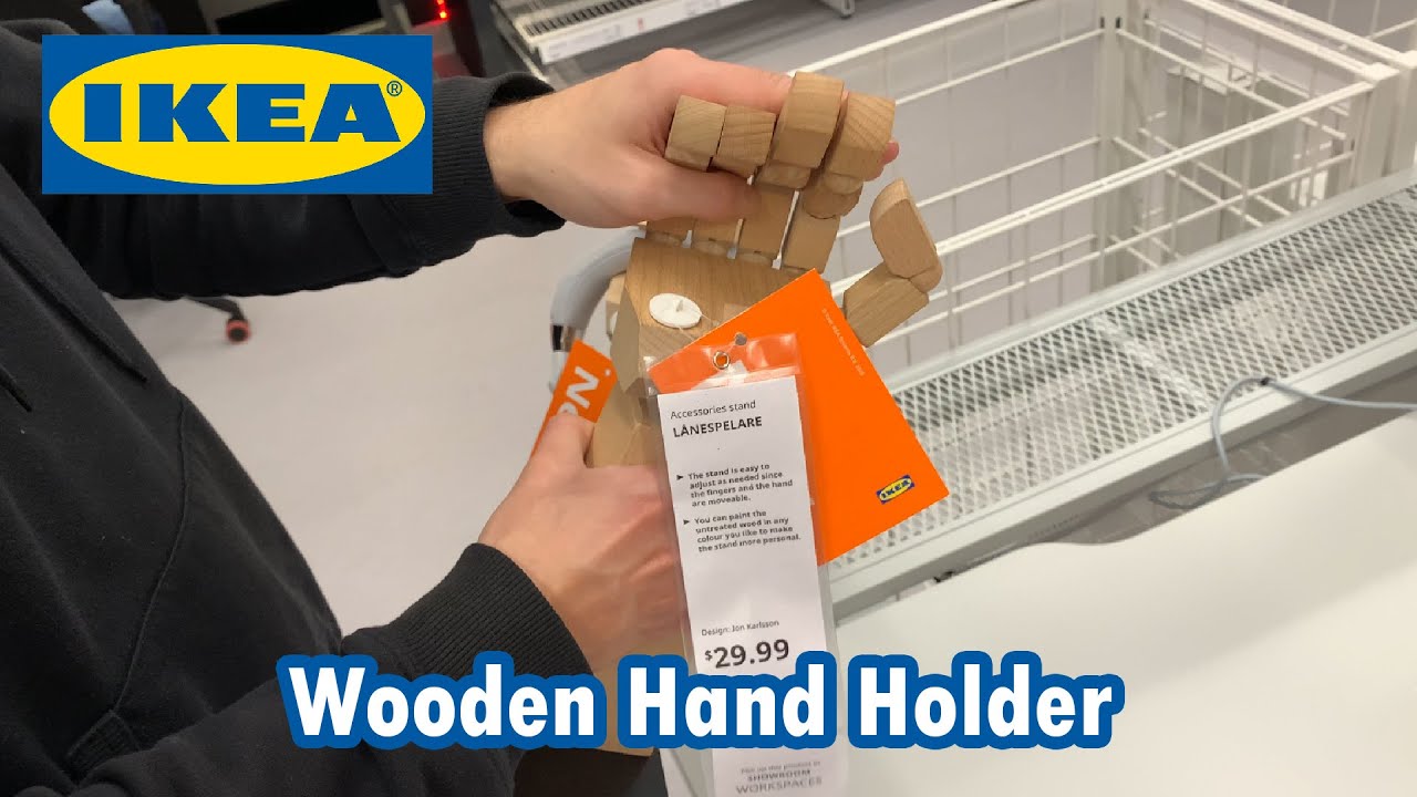 IKEA LÅNESPELARE Wooden Hand Holder YouTube