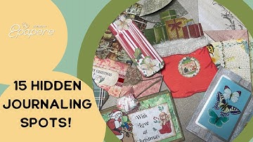 Beginner Friendly!  15 hidden journaling spots!
