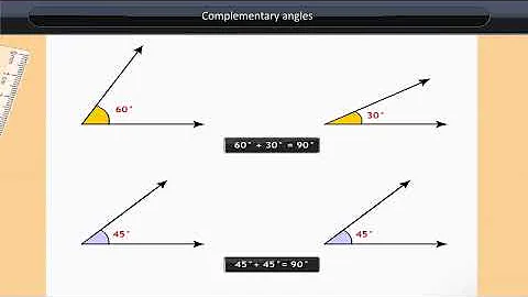 Complementary angles | Class 7 | Maths