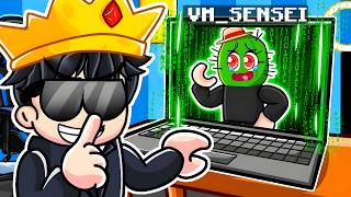 I Hacked MY FRIENDS ACCOUNT in Blox Fruit Roblox!