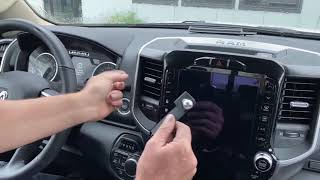 Direct Fit Phone Mount Install - 2019+ Dodge Ram