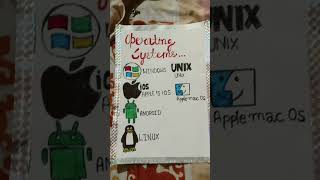 drawing of computer operating system #trending #viralvideo #craft #baby #computer hashtag #reels
