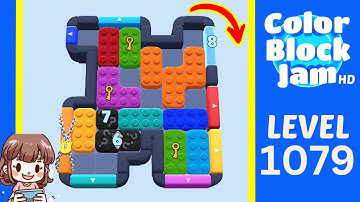 Color Block Jam Level 1079 Solution Walkthrough