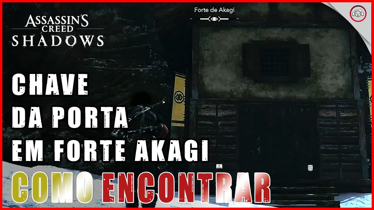 Miniatura do vídeo AC Shadows, Como achar a chave da porta fechada em forte de Akagi | Super-Dica