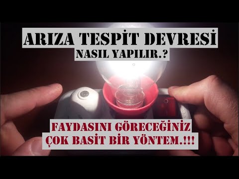 Video: Test lambası ne işe yarar?