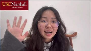 USC MS, Business Analytics Admissions Video 2022   Yuhan Chen