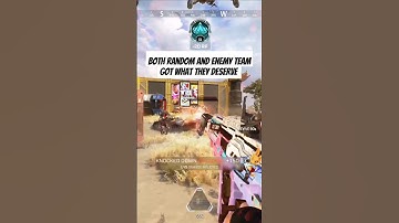 Apex Legends: Both random and enemy team got what they deserve #shorts