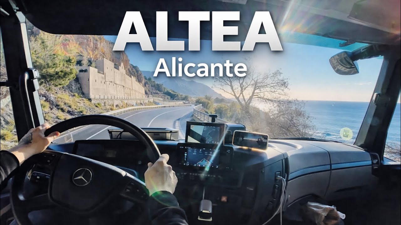 POV 🇪🇸 ASMR + Music | Camión Cisterna ADR 33/1203 | Ruta Cartagena – Altea