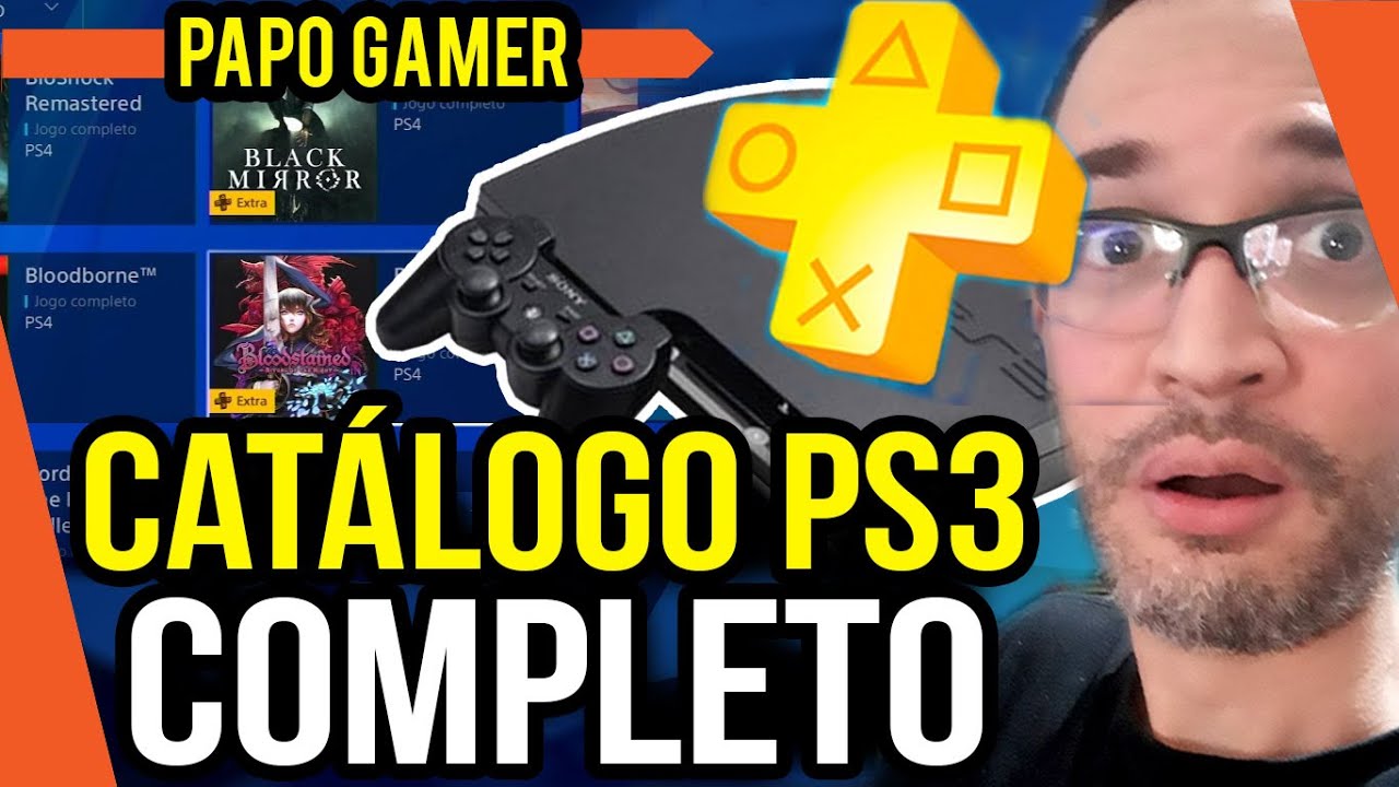 Playstation Plus Extra e Premium - Todos os jogos da PS5, PS4, PS3, PS2,  PS1 e PSP