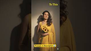 Retro Style Vintage Photo editing Prompts #gemini #googleai  #prompt #saree #youtubeshorts #viral #f screenshot 2