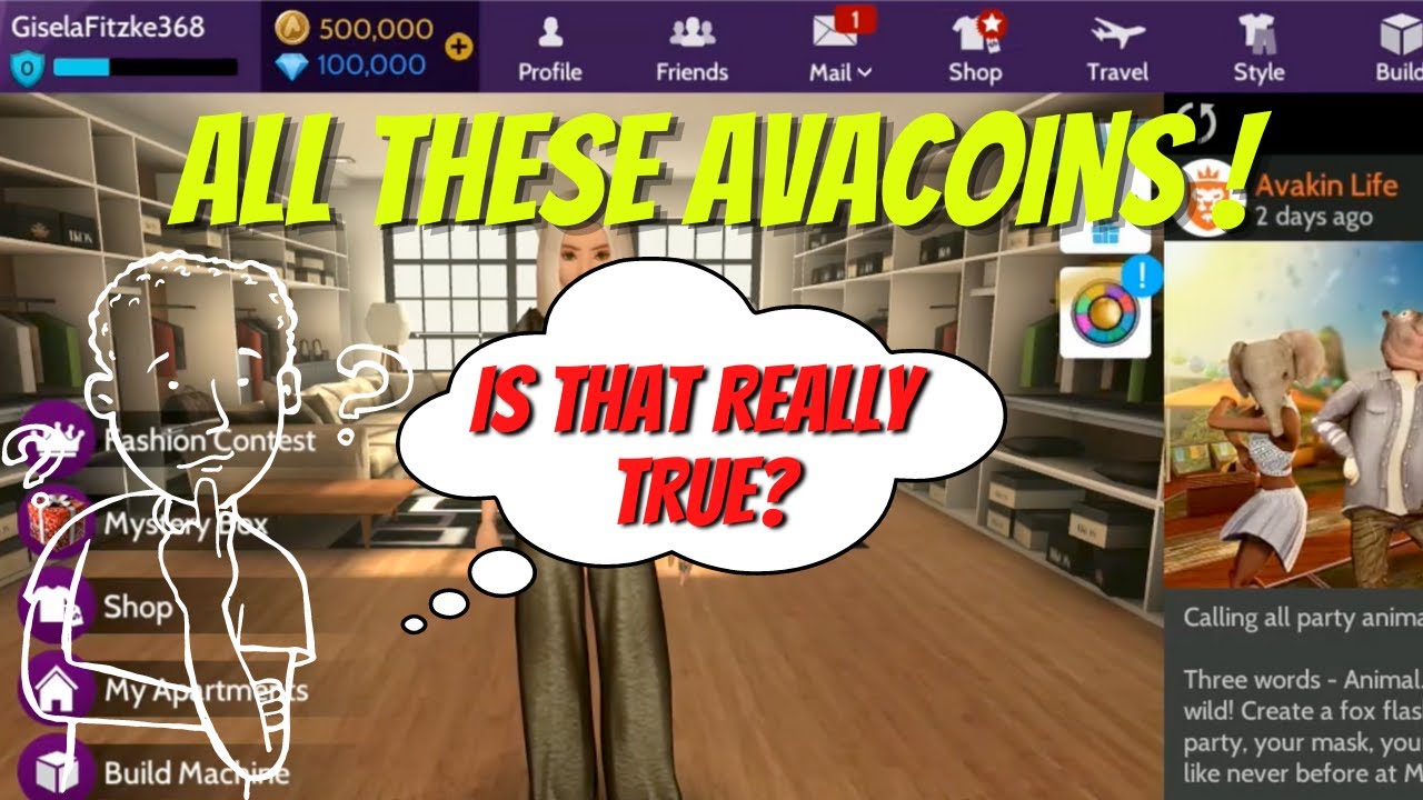 Avakin Life Hack The Right Way To Get Avacoins Fast
