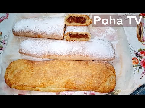 Три рулета к чаю + 2 начинки. Простой рецепт пошагово😋
