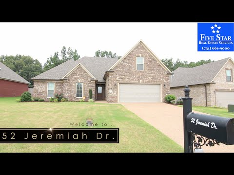 52 Jeremiah Drive, Jackson, TN home video tour