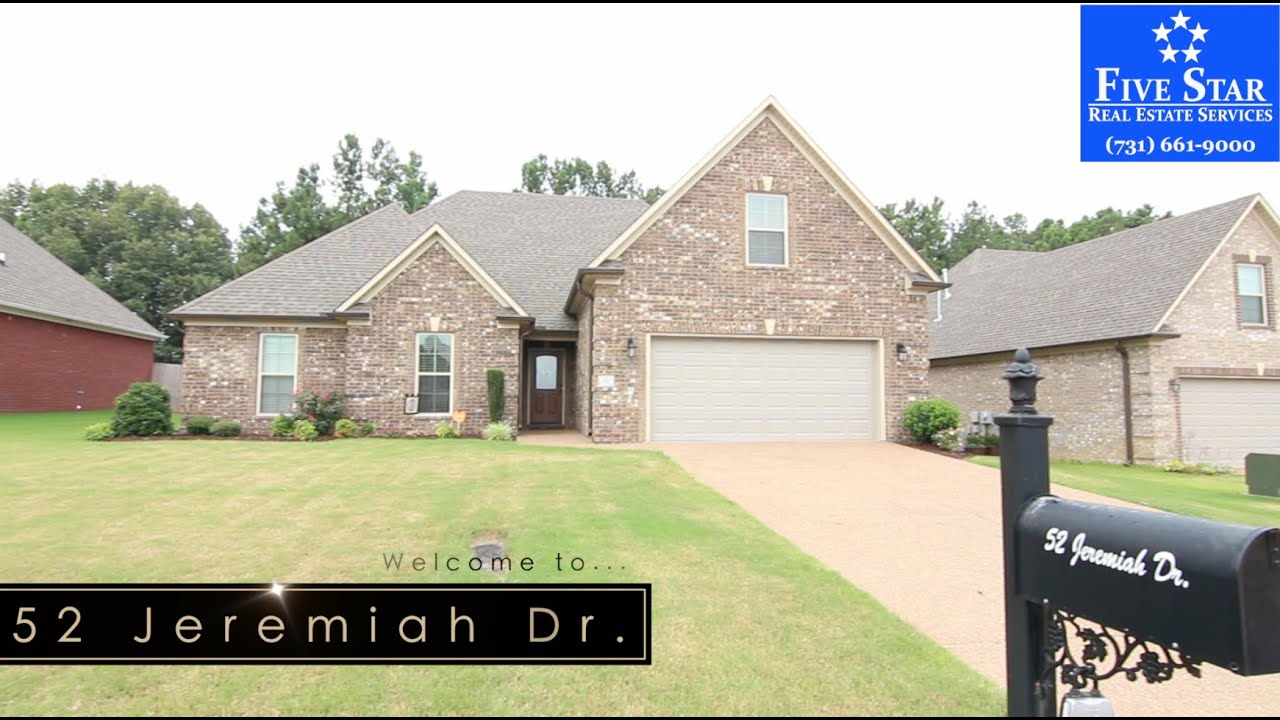 52 Jeremiah Drive Jackson TN House for sale YouTube