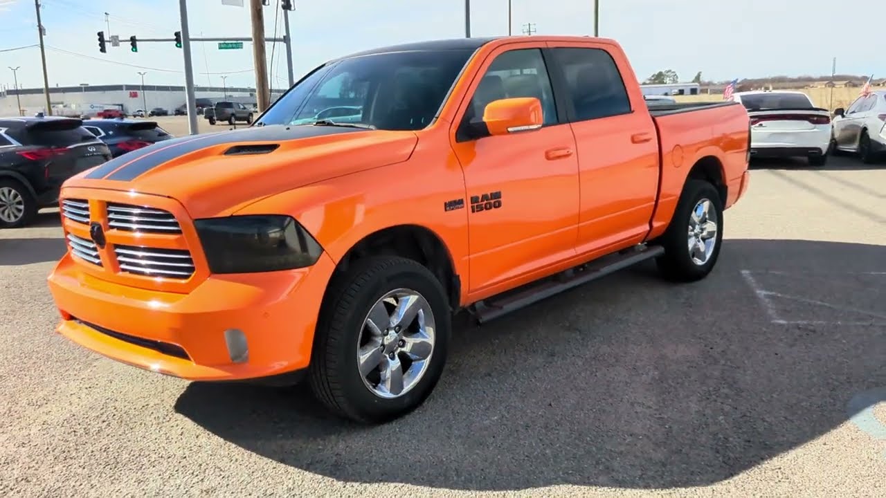 Ram 1500 Crew 4x4 Sport 2017 года выпуска