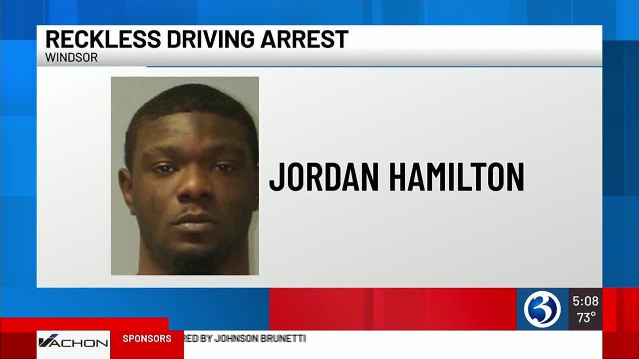 Hartford man arrested for reckless driving after high-speed chase - YouTube