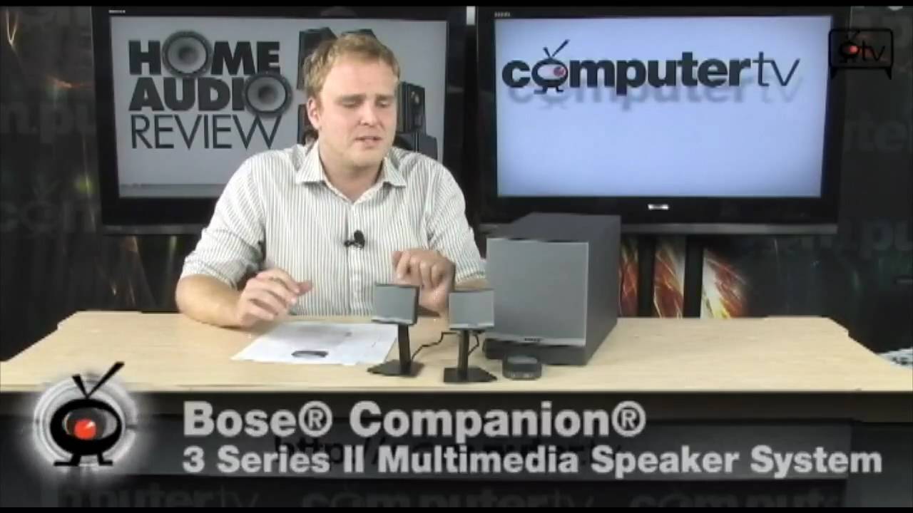 Bose® Companion® 3 Series II Multimedia Speaker System