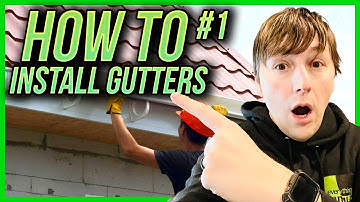 How to Install Gutters (Part 1) - DIY Professional Installation Instructions