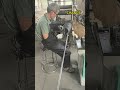 Butt welding for wire cricle  using in kitchen orgainzer #factory #kitchenware#manufacture#rack#wire