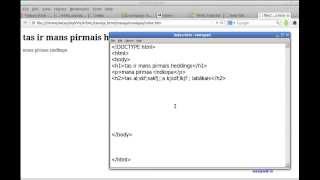 Html Msu Pirmais Dokuments