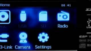 DVD Player Automotivo Philips 3.5 Dvix/USB/SD/SDHC 24W/RMS CED320X