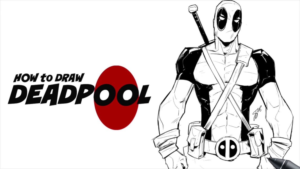 How to Draw DEADPOOL - YouTube