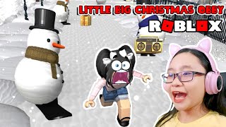 Little Big Christmas Obby Roblox - Let's Play Little Big Christmas Obby Roblox!!!