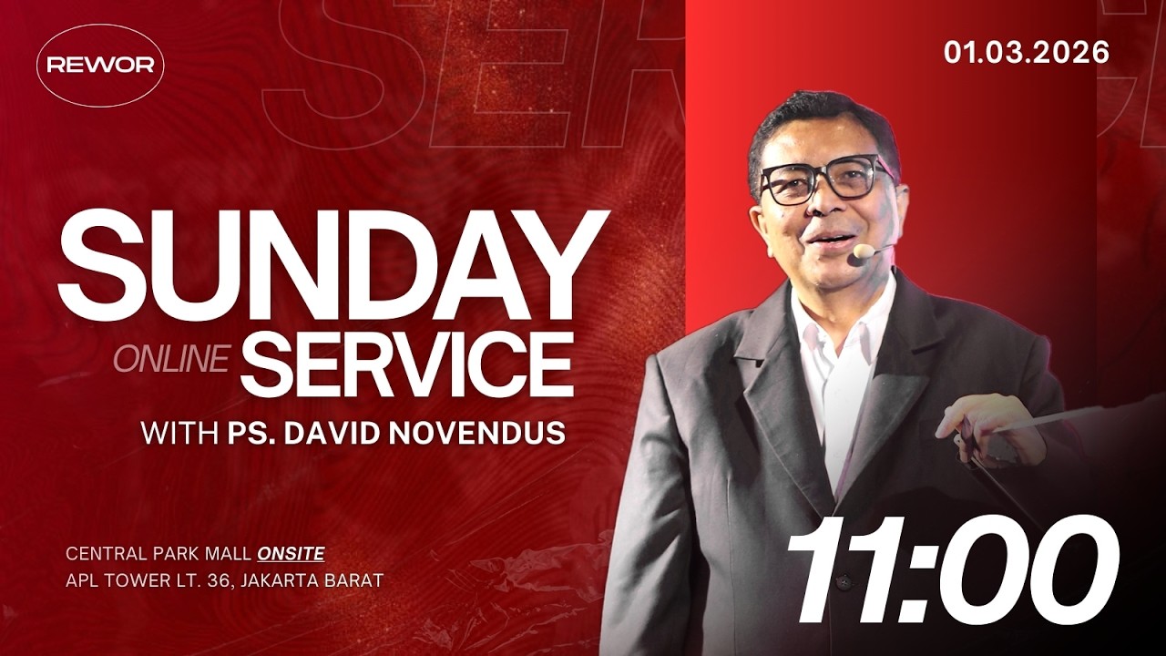 HIDUP DALAM KETAATAN | Ps.David Novendus | 11:00 ( Ibadah Online Rewor )