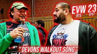 EVW 23 | DEVON'S Epic Match Entrance + BTS | FT. LEVAN &amp; SHAW 