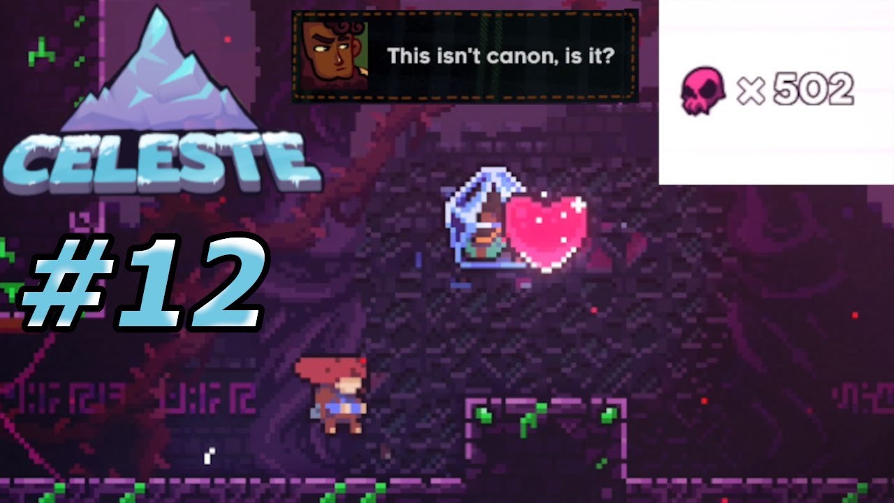 Celeste blind playthrough part 12 mirror temple B side - YouTube