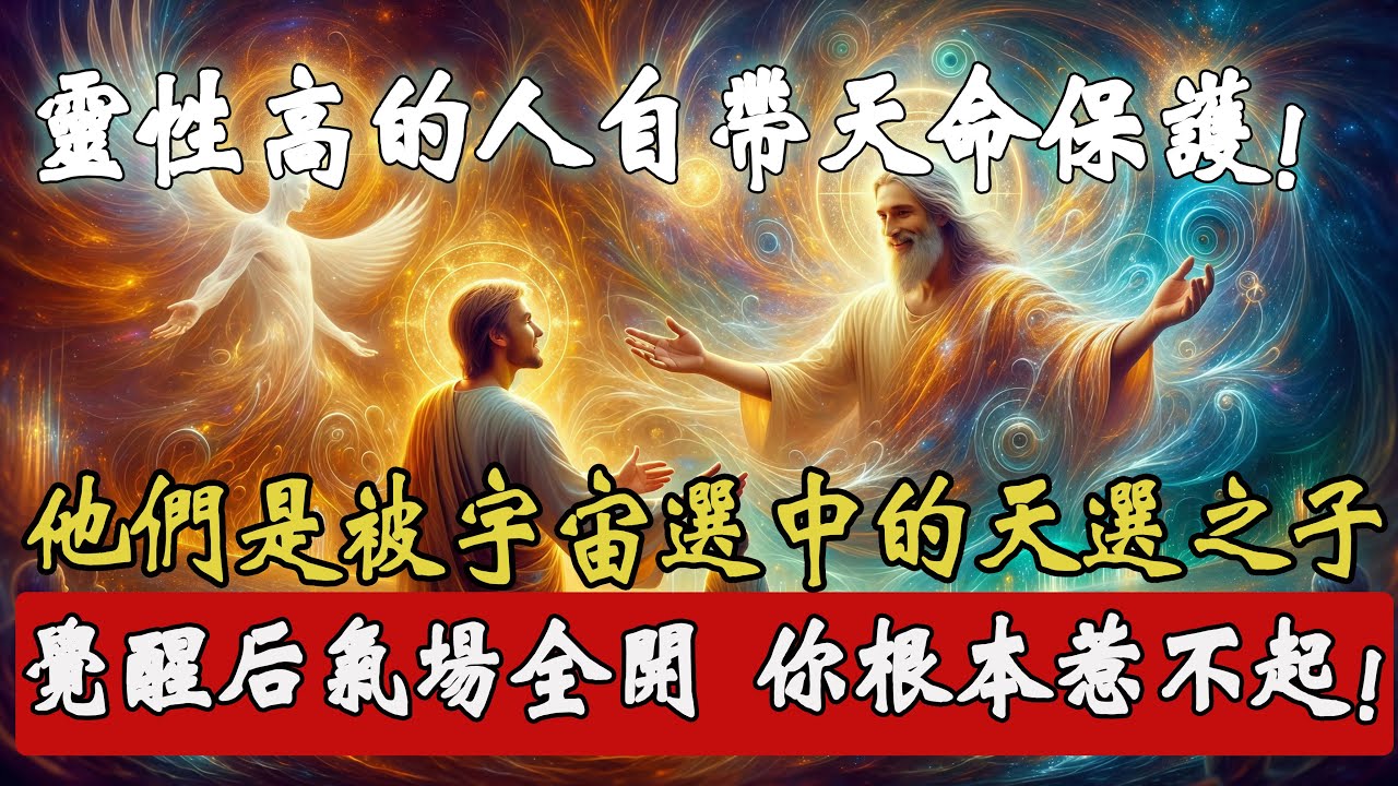 靈性越高,自帶的天命保護越強!被宇宙選中的覺醒者,覺醒後氣場全開,你根本惹不起! - YouTube