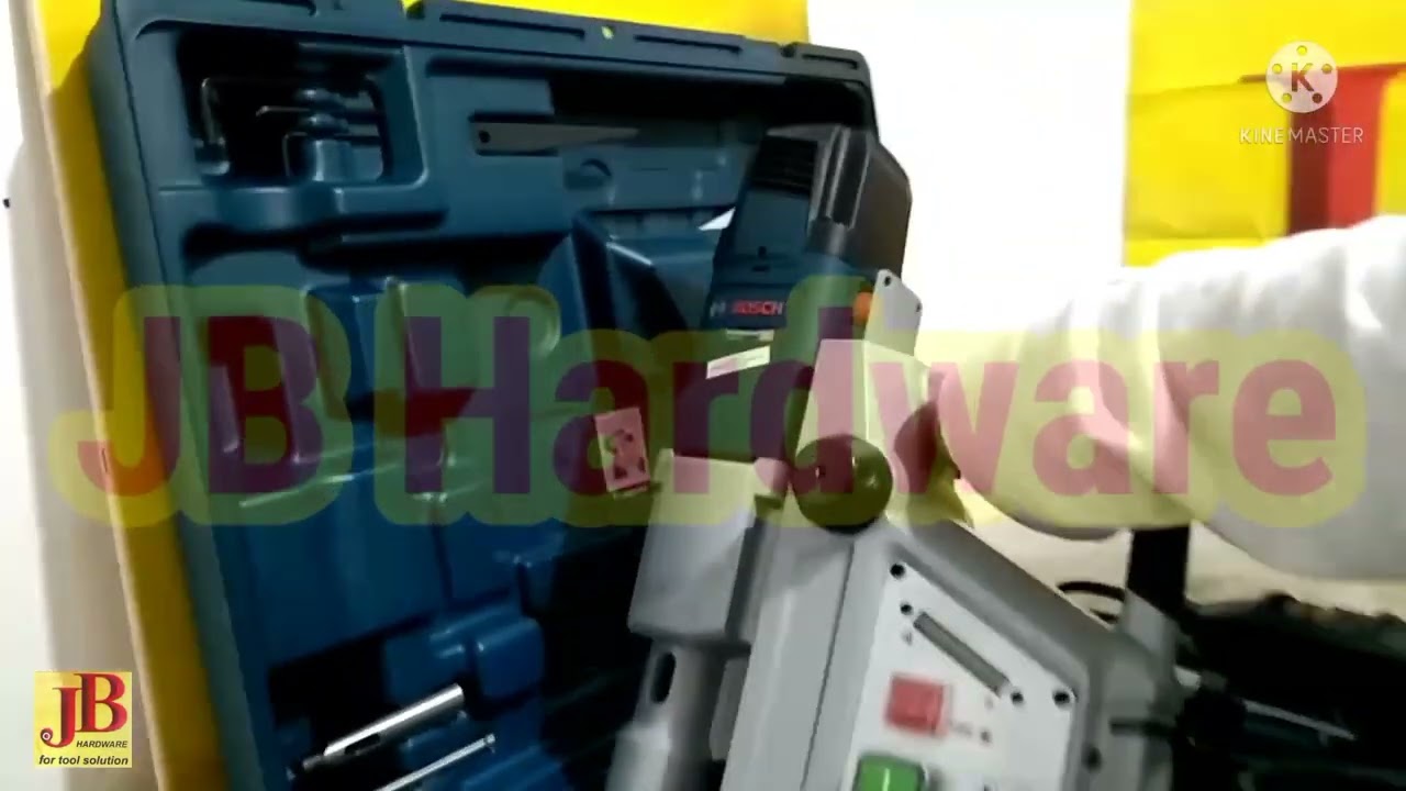 Mesin Bor Magnet GBM 50-2 merk BOSCH (unboxing)