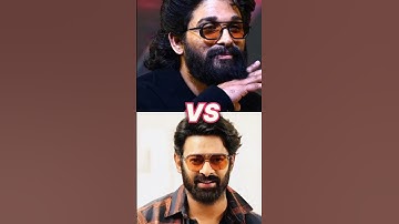 Allu Arjun 😍 VS Prabhas 🥰 #shorts #trending #movie #telugu #actors #alluarjun #vs #prabhas #viral