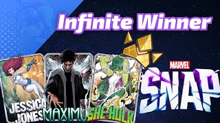 My Favorite Infinite Conquest Winner this Season - Marvel SNAP Deck Highlight & Gameplay