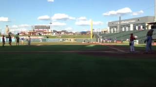 Round Rock Express First Pitch 8/12/13