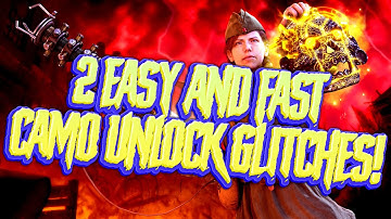 INSANELY EASY FAST CAMO GLITCHES! UNLOCK DARK AETHER FAST! (Vanguard Zombies: Der Anfang)