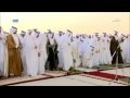امير قطر يؤدي صلاة عيد الفطر 2015 