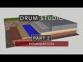 How to Build A Concrete Slab Base with Time Lapse - Drum Studio Garden Room Build - Part 2