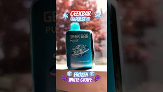 GeekBar PULSE ❄️ Frozen White Grape 🍇