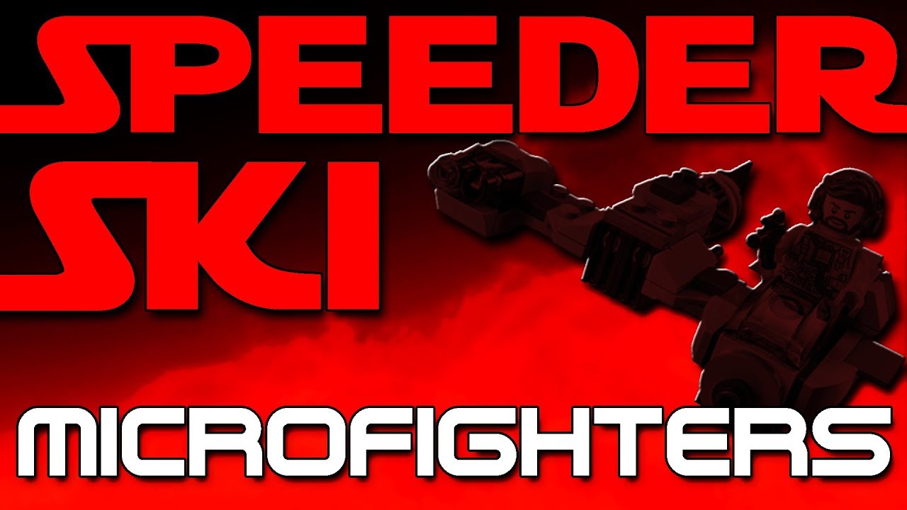Ski Speeder Звездные Войны ЛЕГО Микрофайтер